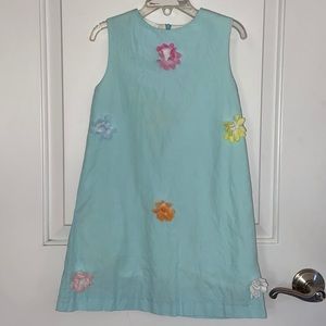 Valeria Paris girls dress Sz 6 flowers